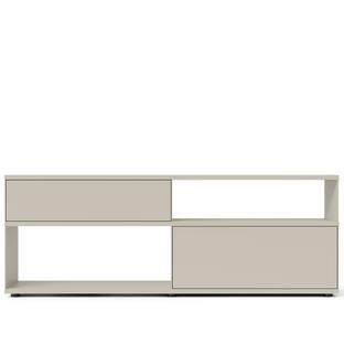 Flow Q Sideboard 200 cm|73,9 cm (1 drawer and 1 flap)|Silk