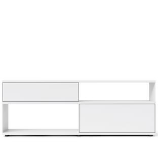 Flow Q Sideboard 200 cm|73,9 cm (1 drawer and 1 flap)|White