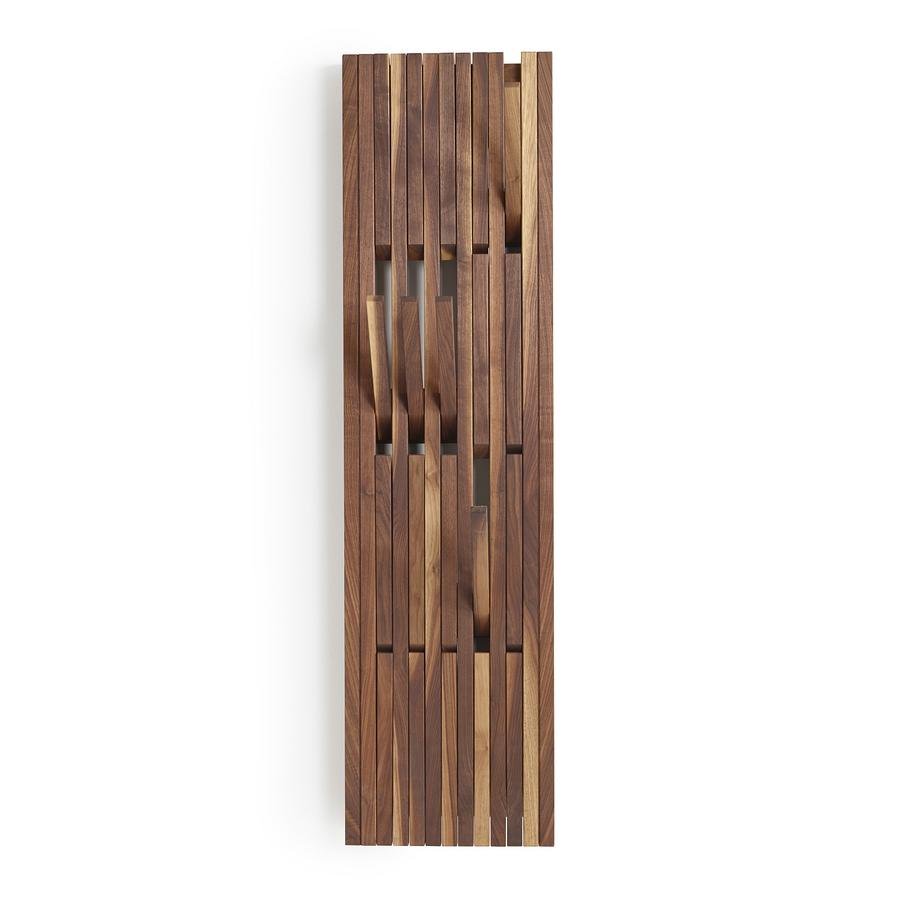 walnut coat rack