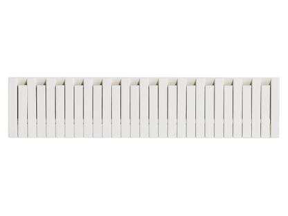 Xylo Coat Rack Beech white lacquered