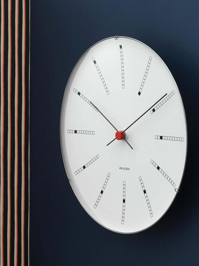AJ Bankers Wall Clock | Rosendahl | by Arne Jacobsen, 1971/2009 ...