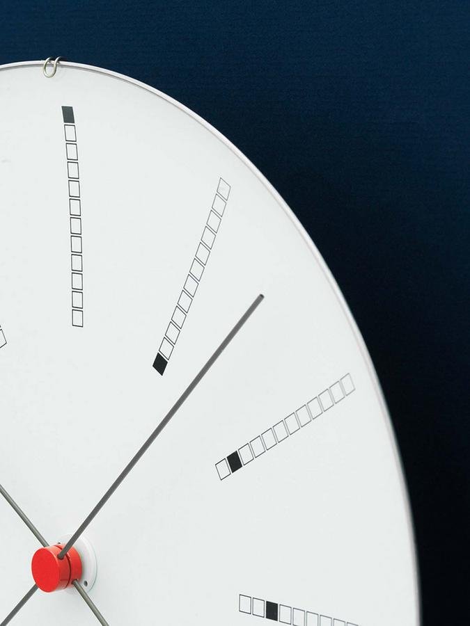 AJ Bankers Wall Clock | Rosendahl | by Arne Jacobsen, 1971/2009 ...