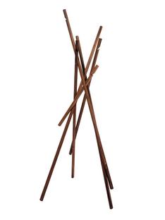 Sticks Coat Rack Walnut oiled