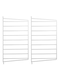 String System Wall Panel Set of 2|50 x 30 cm|White