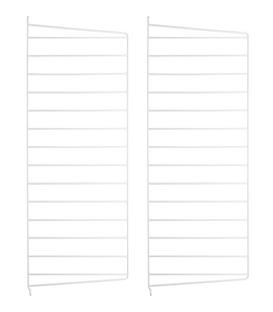 String System Wall Panel Set of 2|75 x 30 cm|White