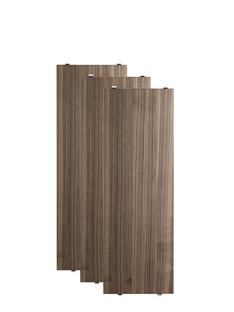 String System Shelves (Set of 3) 58 x 20 cm|Walnut veneer