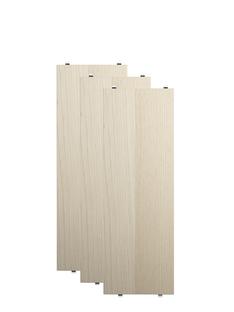 String System Shelves (Set of 3) 58 x 20 cm|Ash veneer