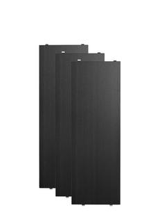 String System Shelves (Set of 3) 58 x 20 cm|Black ash veneer