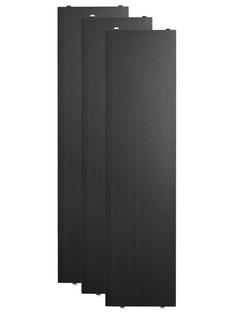 String System Shelves (Set of 3) 78 x 20 cm|Black ash veneer