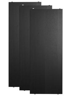 String System Shelves (Set of 3) 78 x 30 cm|Black ash veneer