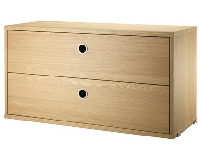 String System Drawer Unit 78 x 30 cm|Oak veneer