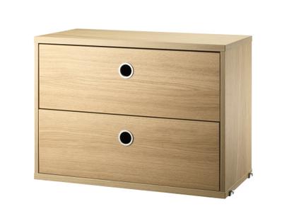 String System Drawer Unit 58 x 30 cm|Oak veneer