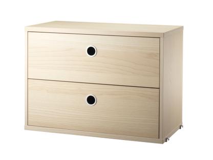 String System Drawer Unit 58 x 30 cm|Ash veneer