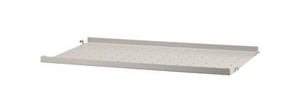 String System Metal Shelf 58 x 30 cm|Edge shallow|Beige