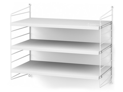String System Shelf S 30 cm|White|White lacquered