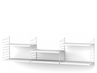 String System Shelf L 30 cm|White|White lacquered