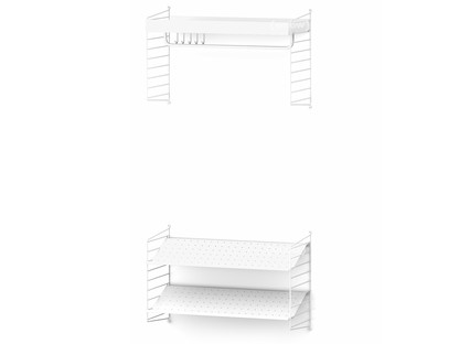 String System Coat Rack Version 1 (W 80cm)|White