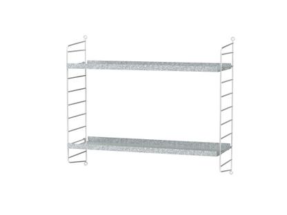 String Outdoor Wall Shelf Version E H, Rubbermaid Adjustable Shelving Unit Shelves