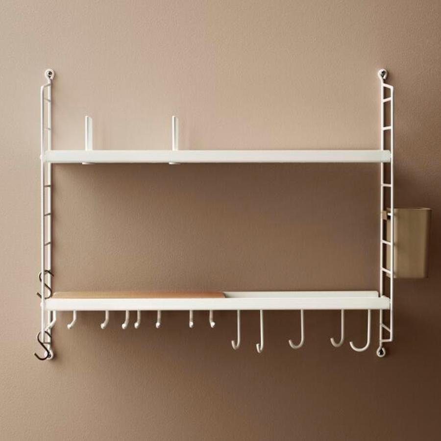 String Kitchen String Wall Mounted Shelving Designer furniture