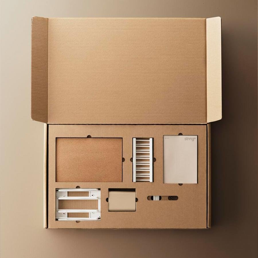 String Kitchen String Wall Mounted Shelving Designer furniture