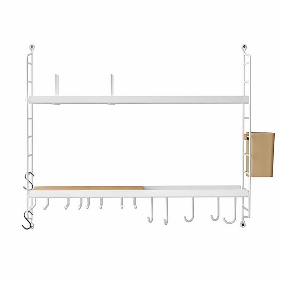 String Kitchen String Wall Mounted Shelving Designer furniture