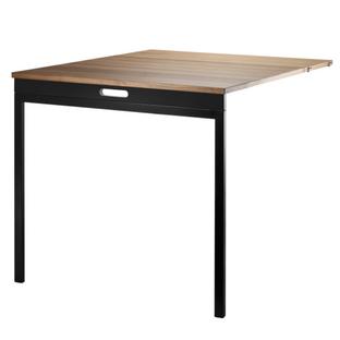 String System Folding Table Walnut / black