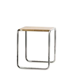 B 9 Pure Materials B 9a (H 45 x W 45 cm)|Oiled Oak|Chrome-plated