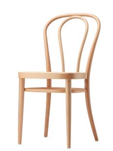 218 / 218 M Natural stained beech|Moulded plywood seat