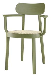 118 F Olive green stained beech
