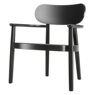 119 F / 119 MF Black stained beech|Moulded plywood seat