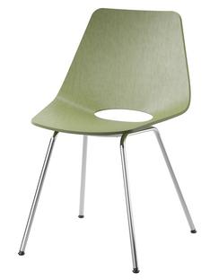 S 661 Olive green stained beech (RAL 6003)|Chrome-plated
