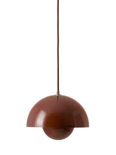 Flowerpot VP1 Pendant Lamp Red brown