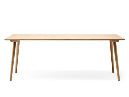 In Between Square Table L 200 cm x W 90 cm|Clear lacquered oak