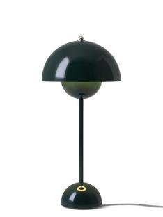 Flowerpot VP3 Table lamp Dark green