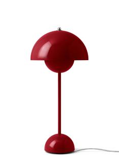 Flowerpot VP3 Table lamp Vermilion red