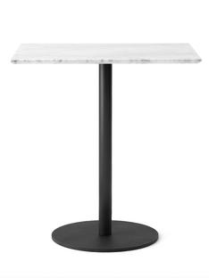 In Between Bistro Table SK16 rectangular|Bianco carrara / Black