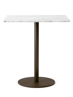 In Between Bistro Table SK16 rectangular|Bianco carrara / Bronzed 