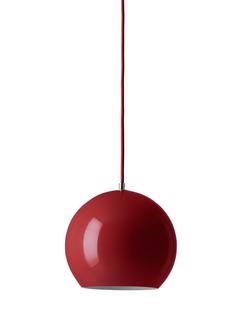 Topan Pendant Lamp Vermilion red