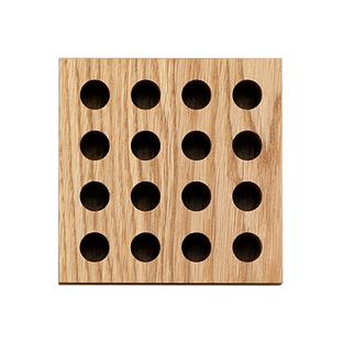 Meterware Accessories Performated block, oak