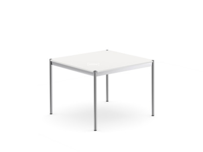 USM Haller Table 100 x 100 cm|MDF (USM colours)|Pure white RAL 9010
