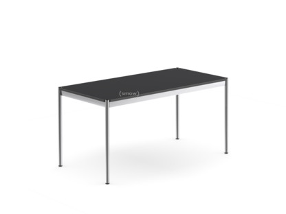 USM Haller Table 150 x 75 cm|Linoleum|Nero