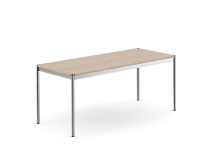 USM Haller Table 175 x 75 cm|Wood|White oiled oak