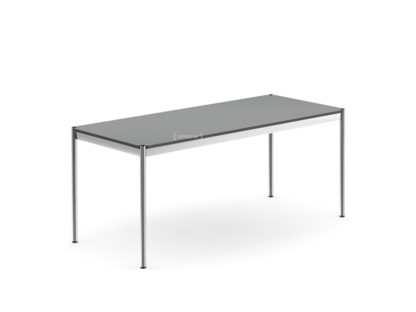 USM Haller Table 175 x 75 cm|Linoleum|Ash