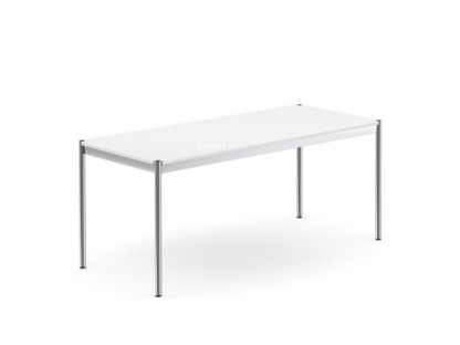 USM Haller Table 175 x 75 cm|MDF (USM colours)|Pure white RAL 9010