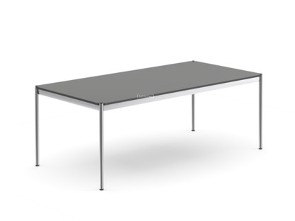 USM Haller Table 200 x 100 cm|Laminate|Light mid grey