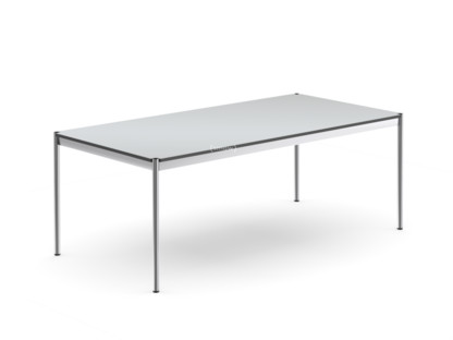 USM Haller Table 200 x 100 cm|Laminate|Pearl grey