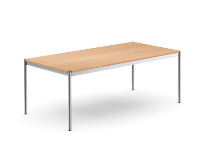 USM Haller Table 200 x 100 cm|Wood|Natural lacquered beech