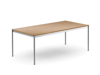 USM Haller Table 200 x 100 cm|Wood|Natural lacquered oak