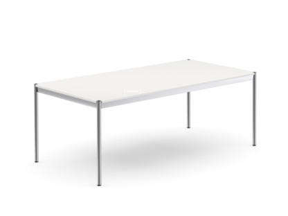 USM Haller Table 200 x 100 cm|MDF (USM colours)|Pure white RAL 9010