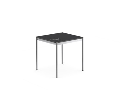 USM Haller Table 75 x 75 cm|Linoleum|Nero